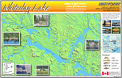 Whiteclay Lake Fishing Map