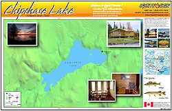 Chipchase Lake Fishing Map